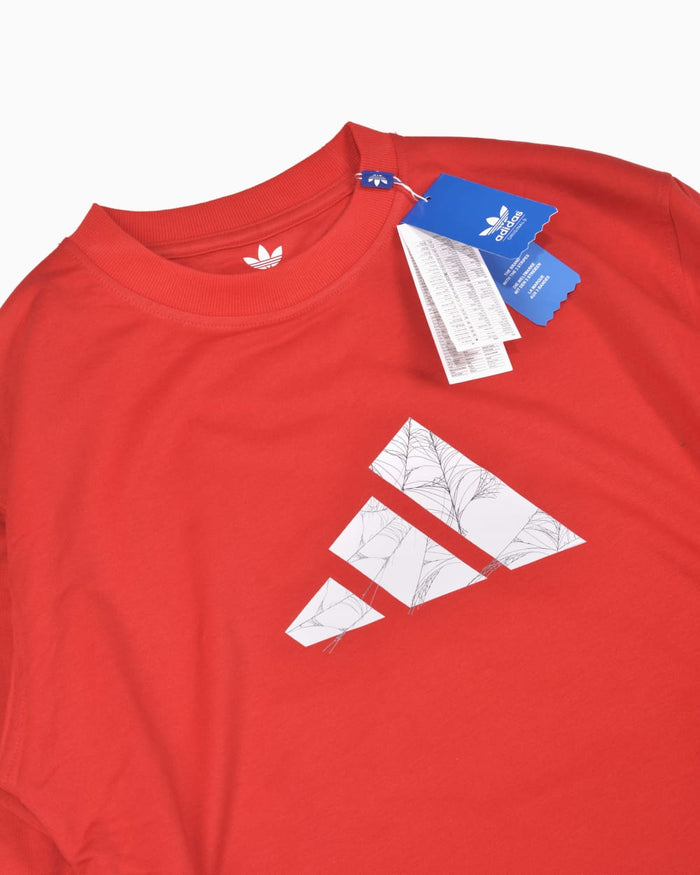 Adidas Donovan Mitchell Foundation Tee Sweatshirt Red