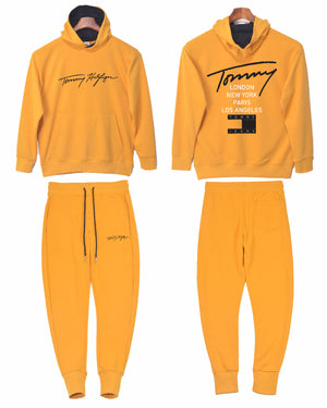 Tommy Hilfiger French Terry Set Yellow