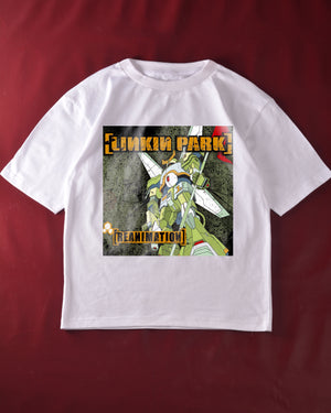 Linkin Park Oversized Reanimation T-Shirt White