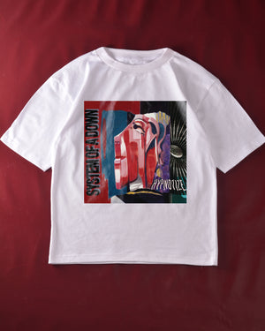 SYSTEM OF A DOWN Hypnotize  T-Shirt White