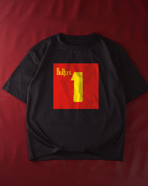 The Beatles No. 1 Album T-Shirt Black