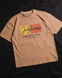 Jack & Jones Jorfrederiksberg  Men's T-shirt Beige