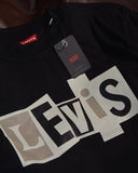 Levi's Classic Graphic Drop Shoulder T shirt  Black