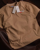 Jack & Jones Corp Logo Play SS O-Neck Tee Mens Beige