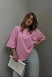 H&M Oversized Pink tee