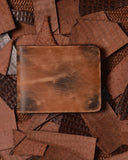 Slim Men's Wallet | Genuine Leather Brown