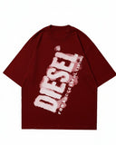 Diesel For Successful Living  T-shirt Maroon