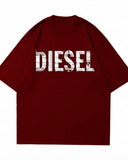 Diesel For Successful Living  T-shirt Maroon