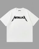 PULL&BEAR Metallica Black Drop tee