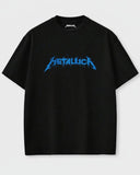 PULL&BEAR Metallica Black Drop tee