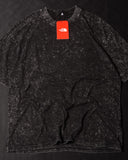 North Face - Heavy Cotton Acid Wash Drop Shoulder T-shirt - Black