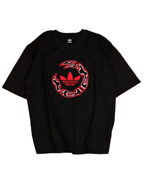 Adidas Skateboarding Wide Angle Tee Red