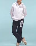 Premium French Terry  Hoodie Tracksuit Women Set Contrast