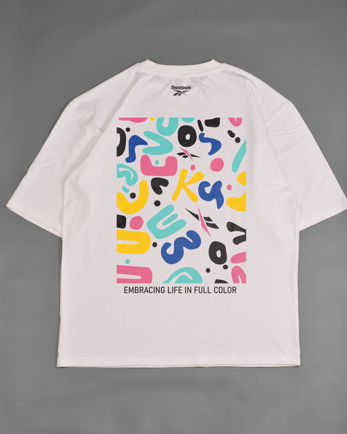 Reebok  Cl X Kitchen Unisex Ss Tee White