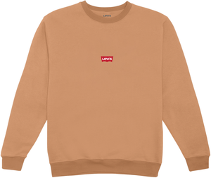 Levi's  Relaxed Baby Tab Crew Sweatshirt Beige