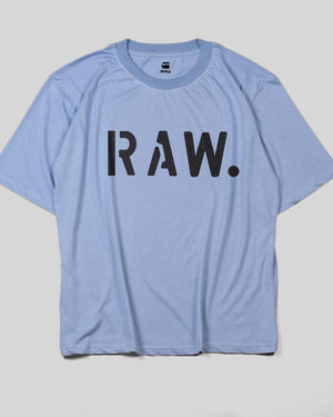 G STAR RAW Stencil RAW T-Shirt Blue