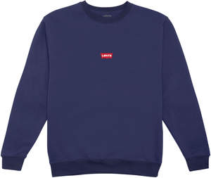 Levi's  Relaxed Baby Tab Crew Sweatshirt Blue