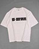 G-Star Raw Graphic Script Loose T-Shirt White