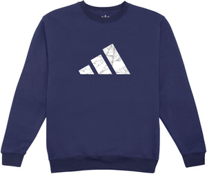 Adidas Donovan Mitchell Foundation Tee Sweatshirt Navy Blue