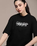 Calvin Klein  Chambray  Drop shoulder T-shirt