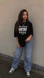 H&M Oversized T-Shirt Black