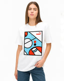 Puma Hoops Court Men's Tee White