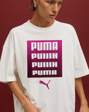 PUMA  Graphics Dissolve Men's Tee White