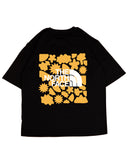 The North Face Doodles back print oversized t-shirt in Black