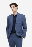 H&M Slim Fit Jacket Blue