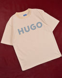 HUGO Dulivio T Shirt Beige