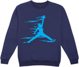 Jordan Jumpman Sweatshirt  Navy Blue