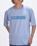 Lacoste TEE  light chambray blue