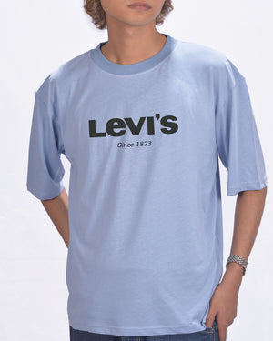 Levi's Chambray Blue Drop shoulder