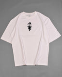 Manchester United  Adidas Football White T-Shirt