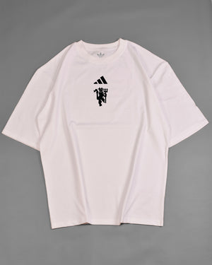 Manchester United  Football White T-Shirt