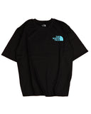 The North Face White Bloom Backprint Oversized T-shirt Black