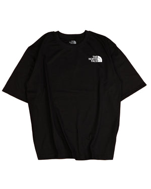 The North Face White Bloom Backprint Oversized T-shirt Black/Grey