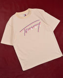 Tommy Jeans signature logo Beige  Drop shoulder