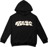 PEGADOR Drew Terry Boxy Hoodie Hoodie Black