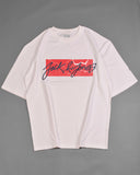 Jack&Jones Printed Crew Neck T-Shirt Square White