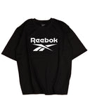 Reebok Large Logo T-Shirt Black/White