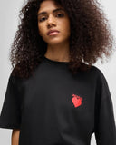 HUGO Cotton-jersey T-shirt with heart artwork