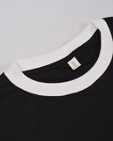 HOMME Oversized Fit Crew-Neck T-Shirt Black Contrast