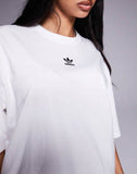 Adidas Essential Drop Shoulder Tee White