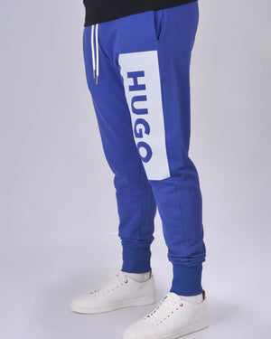 HUGO COTTON-TERRY TRACKSUIT ROYAL BLUE