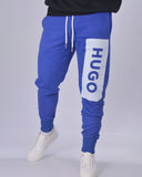 HUGO COTTON-TERRY TRACKSUIT ROYAL BLUE