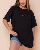 NIKE Sportswear Classic T-Shirt ICONIC BLACK 2.0