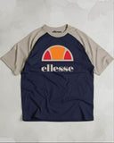 Ellesse Miater Tee Chambra Raglan Tshirt Navy blue/Beige
