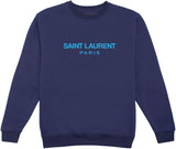 SAINT LAURENT  Sweatshirt Navy Blue