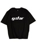 G-Star Raw Unisex Cursive Script Loose T-Shirt Black